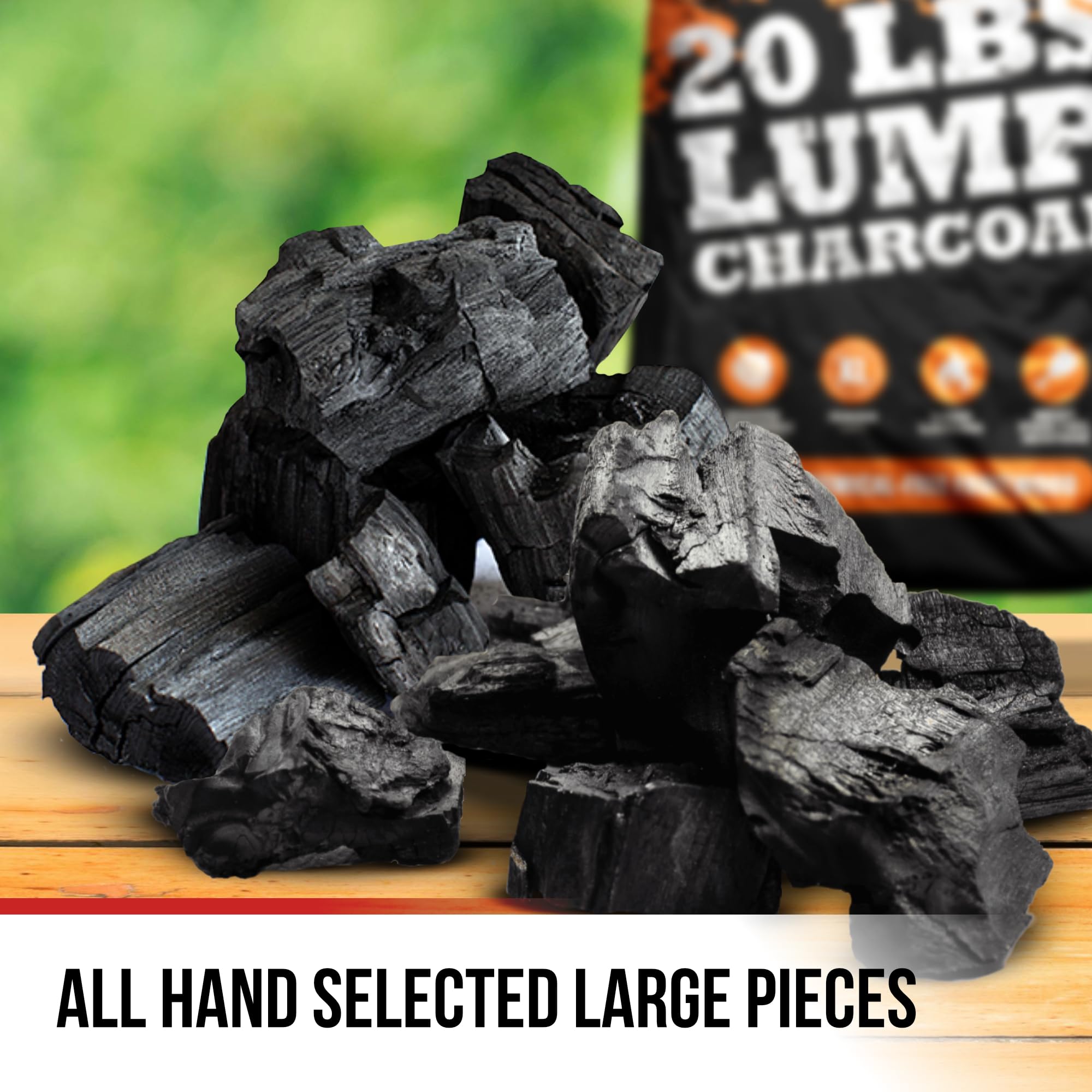 Packaging charcoal for shipping