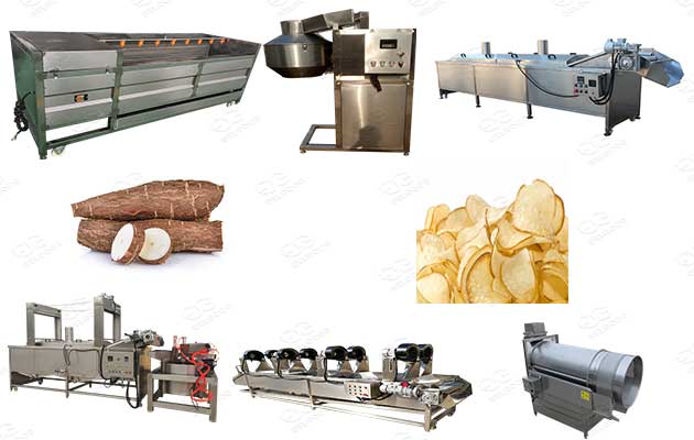 Drying cassava chips