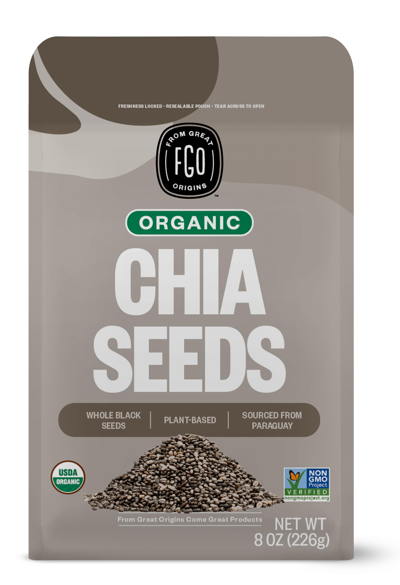 Packaging chia seeds