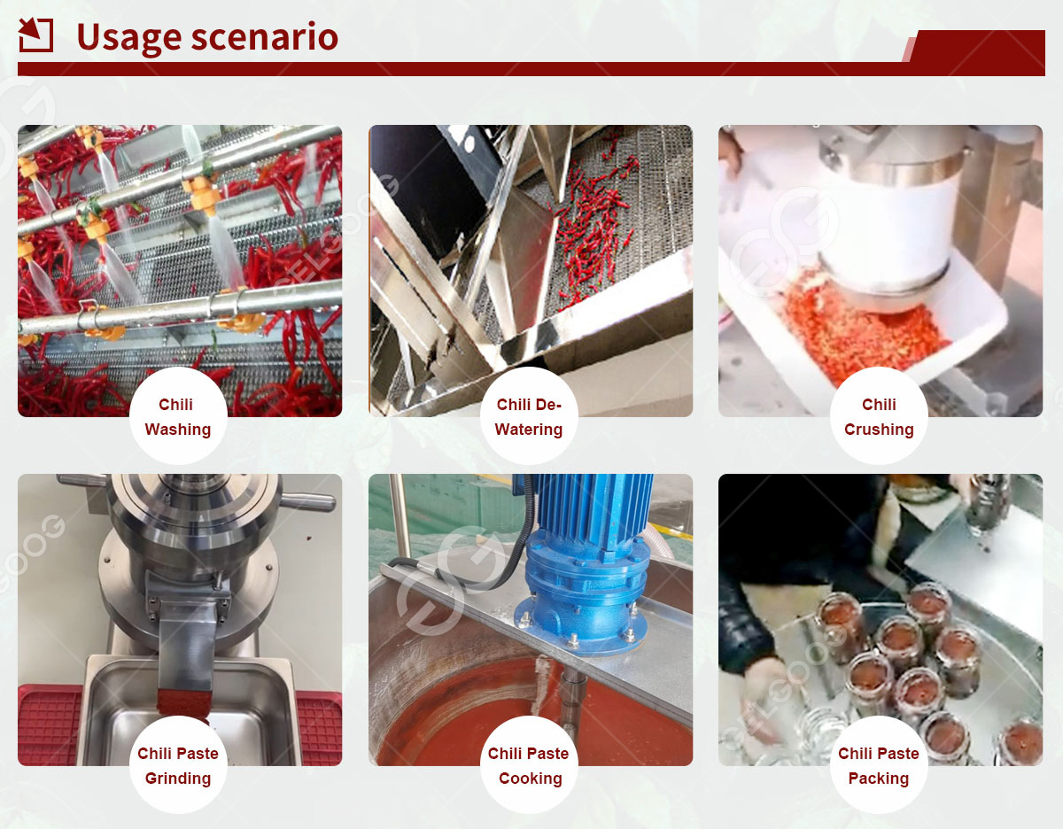 Quality control of chili sauce