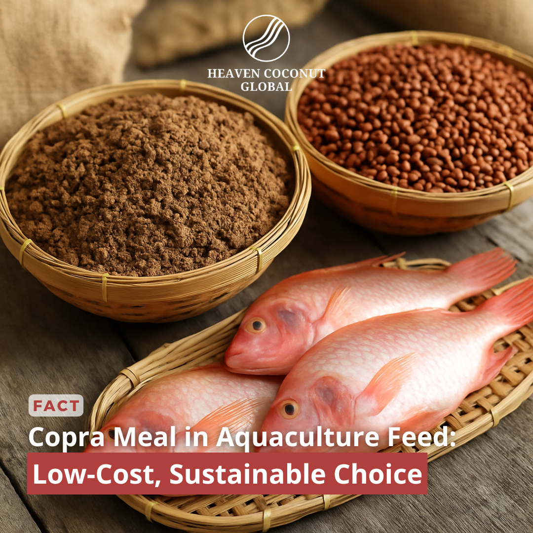 Copra meal ready for export