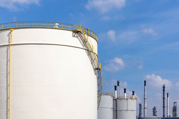 Diesel fuel storage tanks