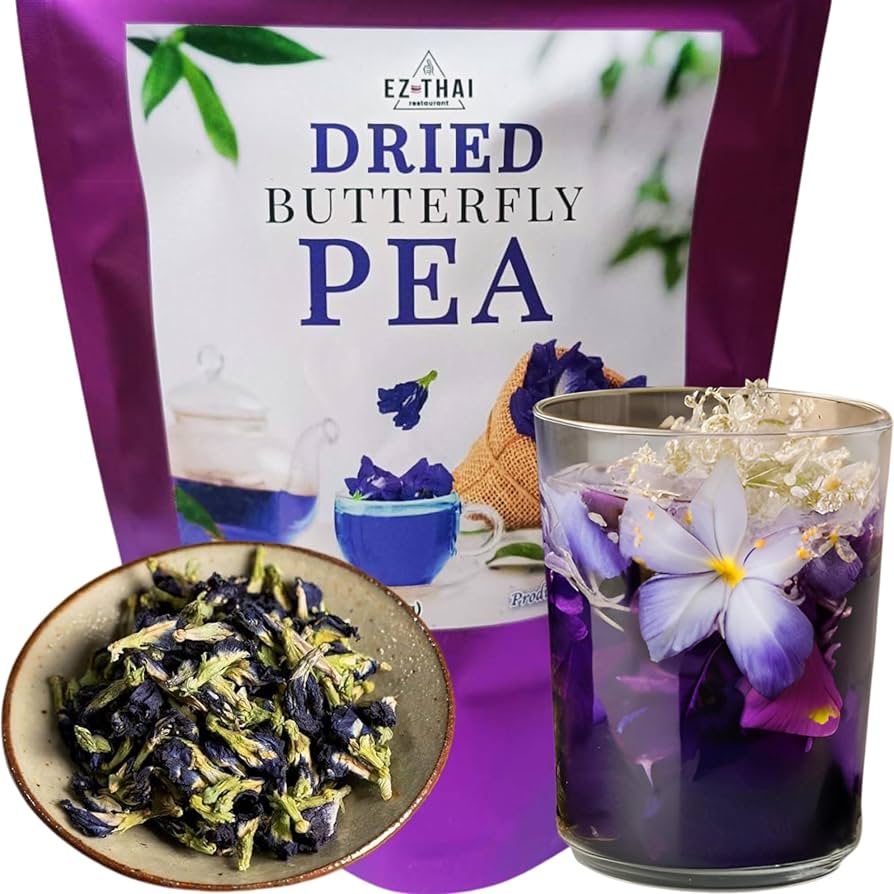Brewed Butterfly Pea Flower Tea