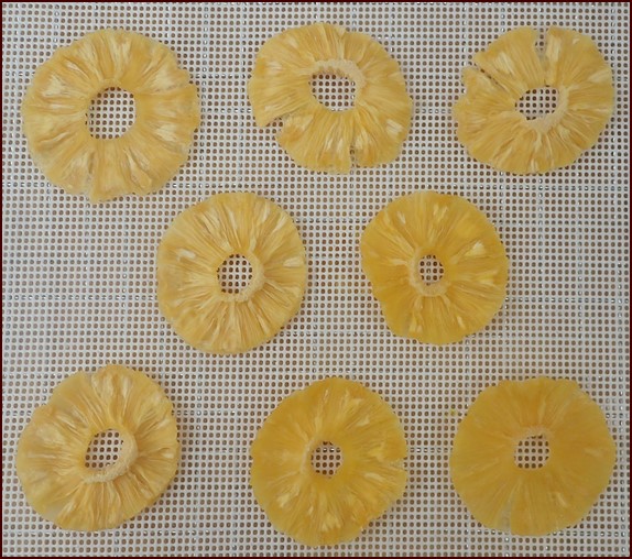 Dried Pineapple ready for export