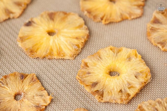 Drying Pineapples