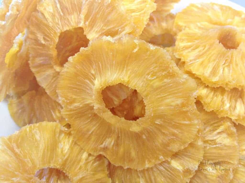 Dried Pineapple Slices