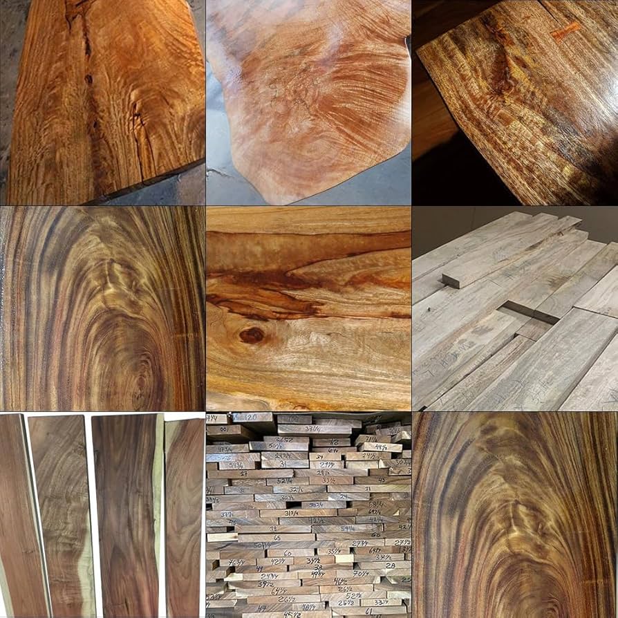 Custom Exotic Wood Furniture