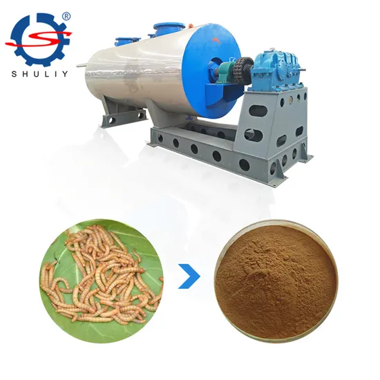 Drying fishmeal