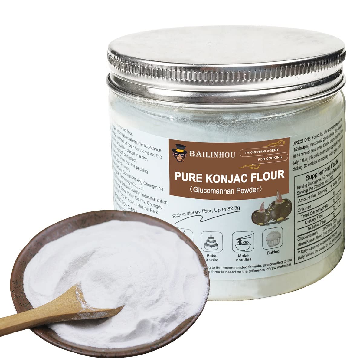 Packed Konjac Powder