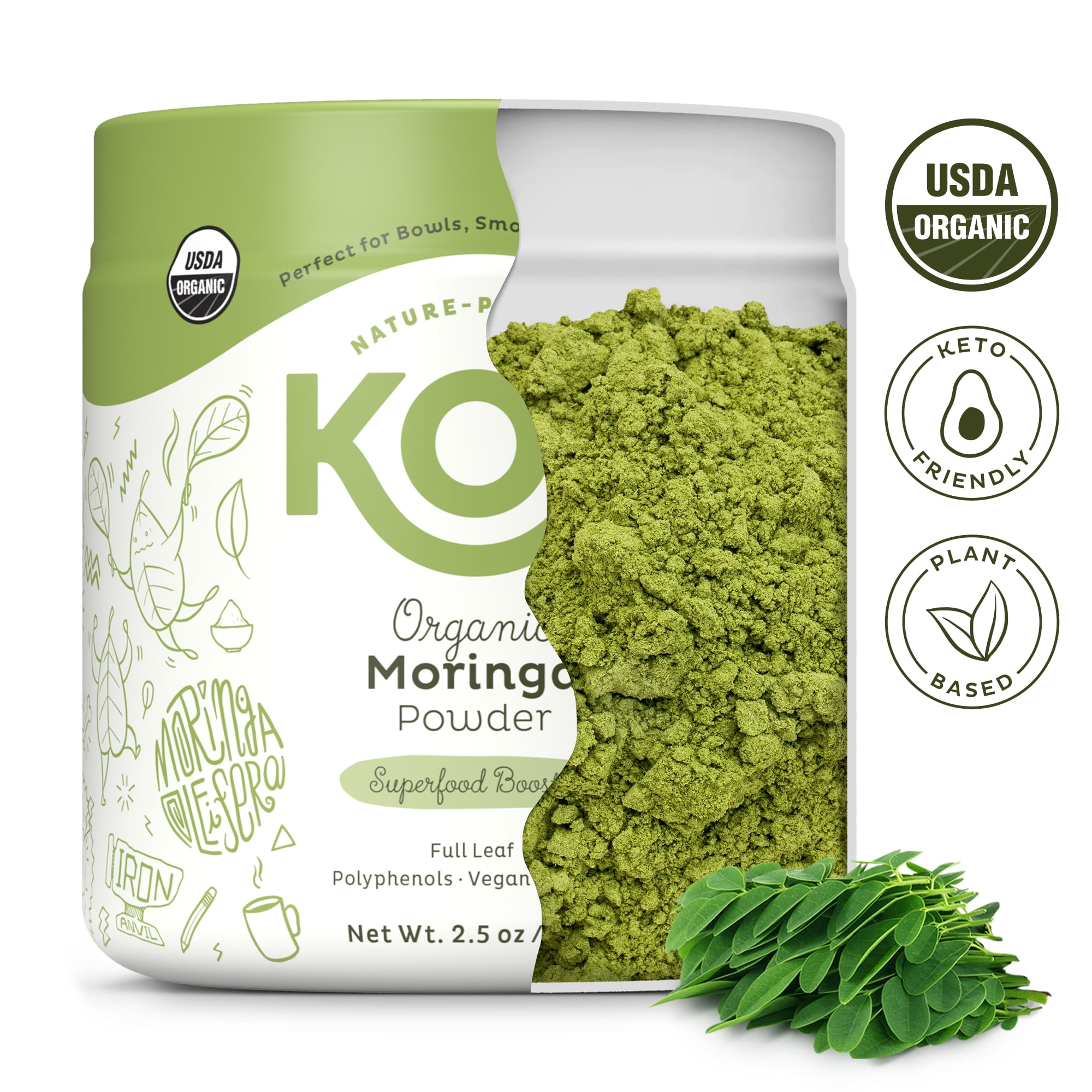 Moringa powder packaging