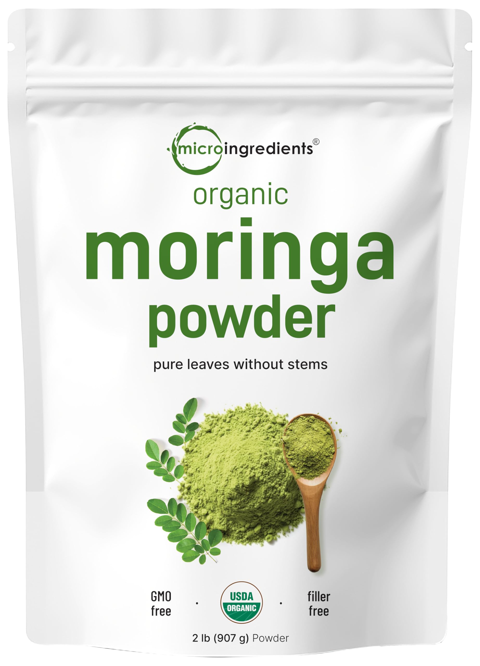 Moringa powder processing
