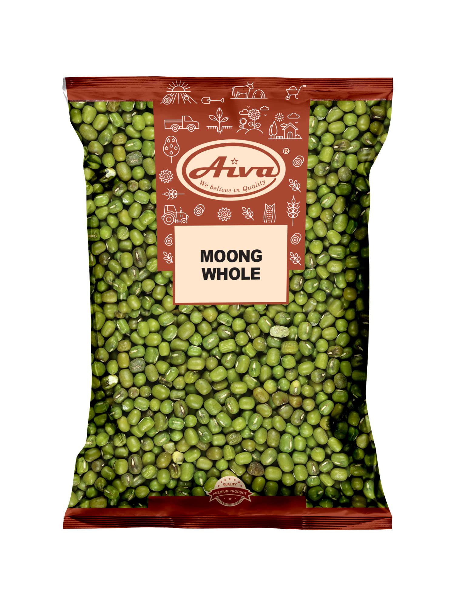 Mung Beans packed for export