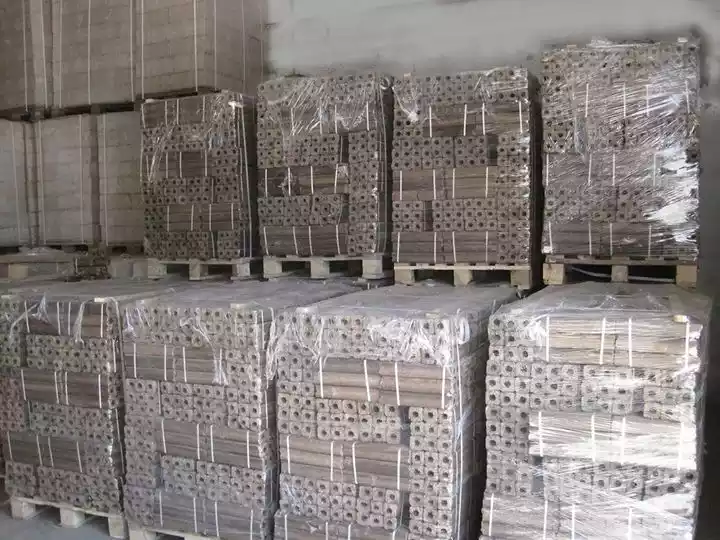 Packaged Sawdust Briquettes
