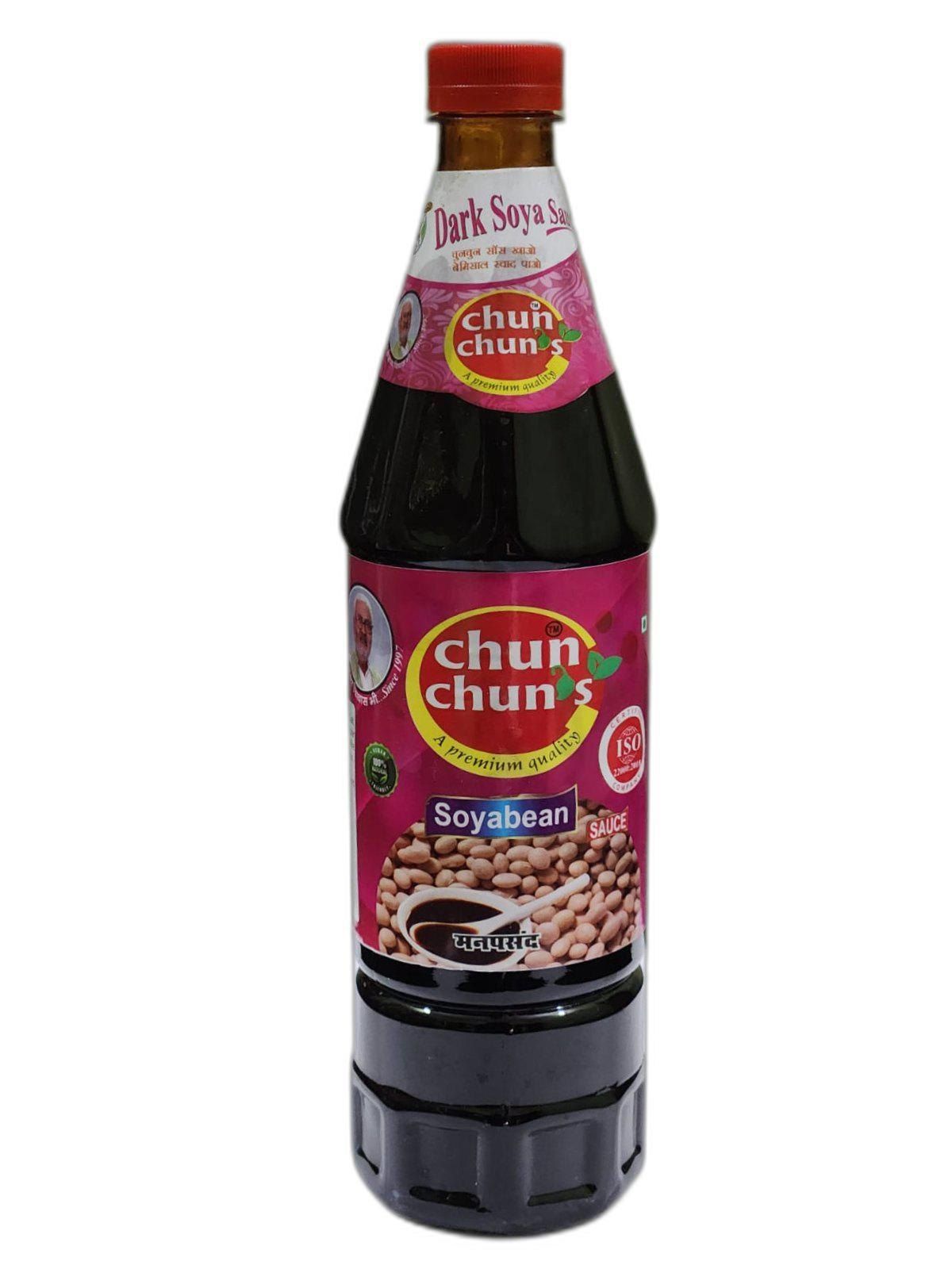 Soy Sauce in Plastic Bottle